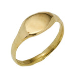 Ganymede Signet Ring - Solid Gold