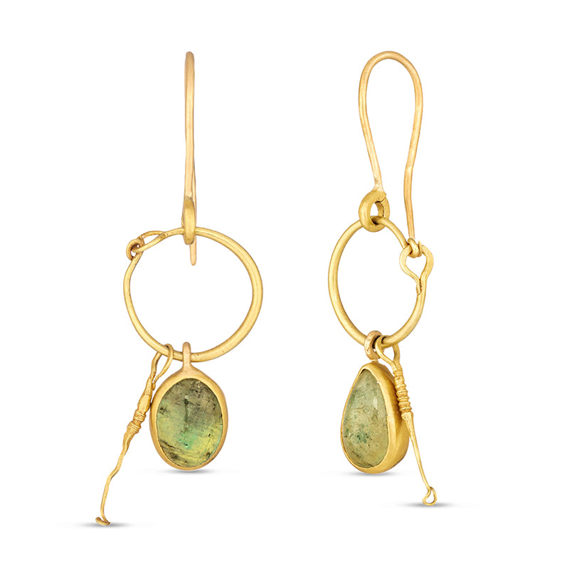 Thamara Earrings - Solid Gold