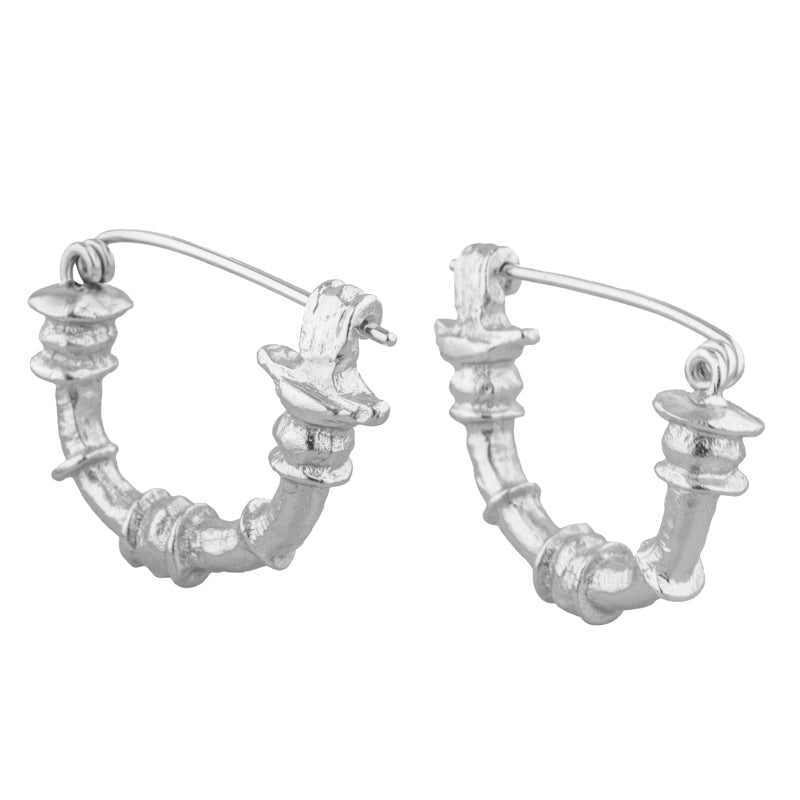 Isherwood Hoops - Sterling Silver