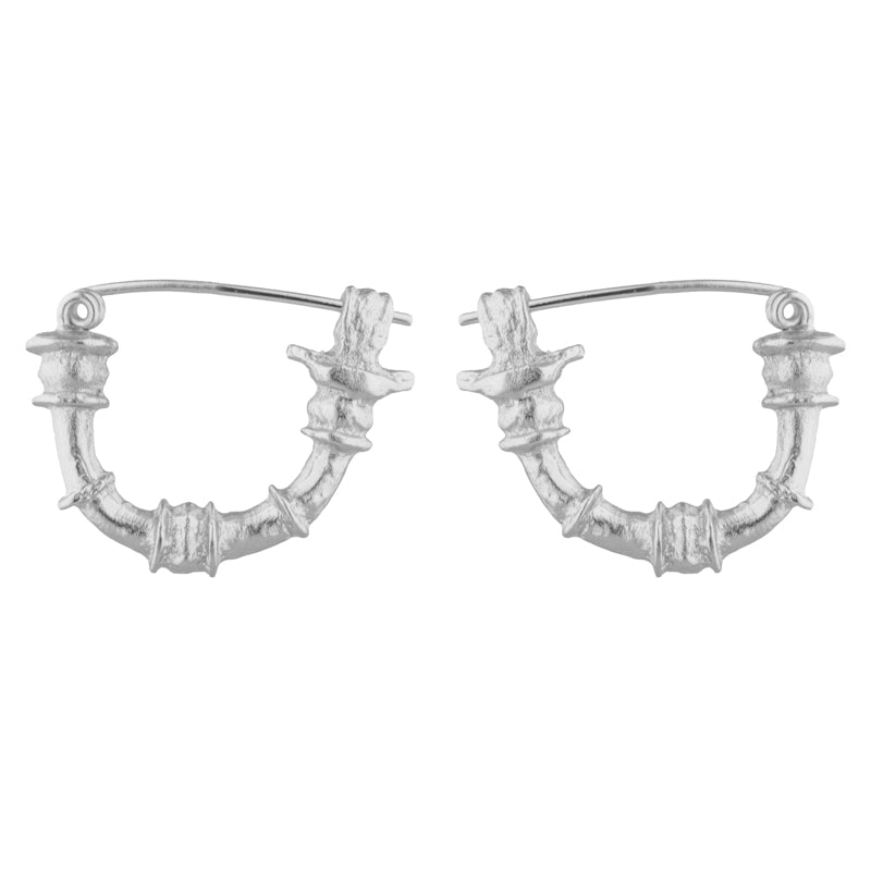 Isherwood Hoops - Sterling Silver