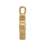 Dashorst Pendant with White Zircon - 18K Gold Plated