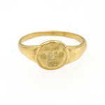 Gorgoneion Pinky Ring - Solid Gold