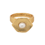 Kore Ring with Pearl - 18K Gold Plated