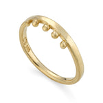 Iris Stacker Ring - Solid Gold
