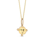 Gorgoneion Strength Pendant - Solid Gold