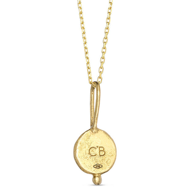 Lydia Lion Prosperity Pendant - Solid Gold