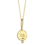 Lydia Lion Prosperity Pendant - Solid Gold