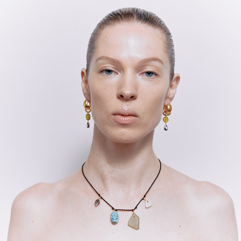 Sardus Earrings - 18K Gold Plated