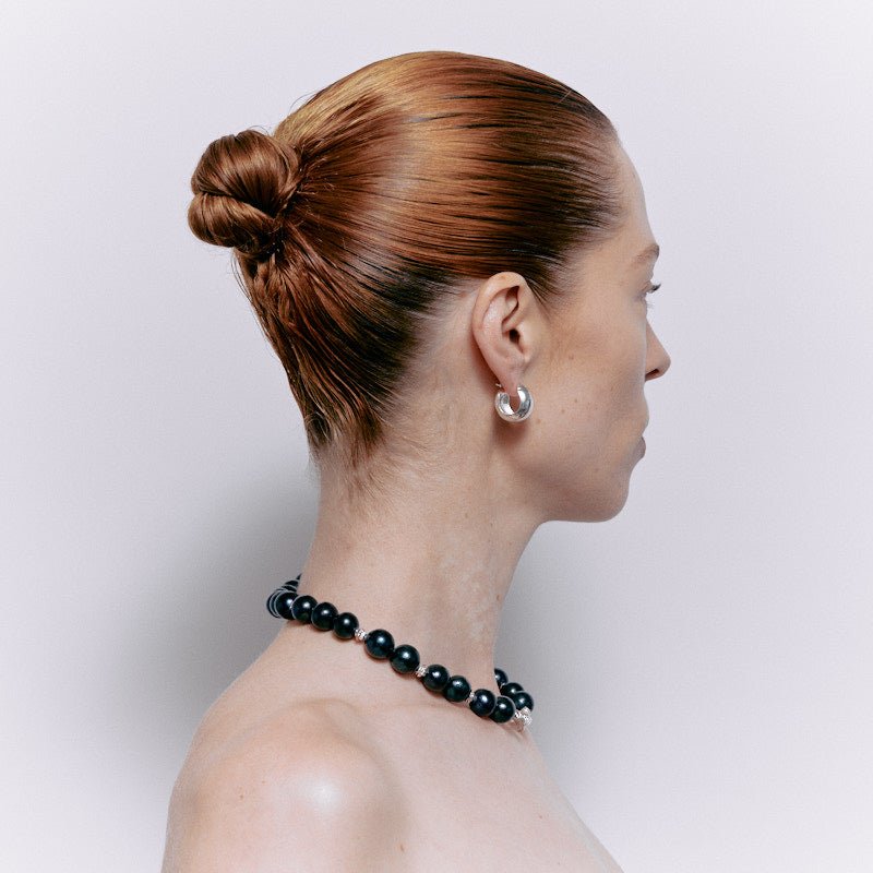 Hecate Hoop Earrings - Sterling Silver