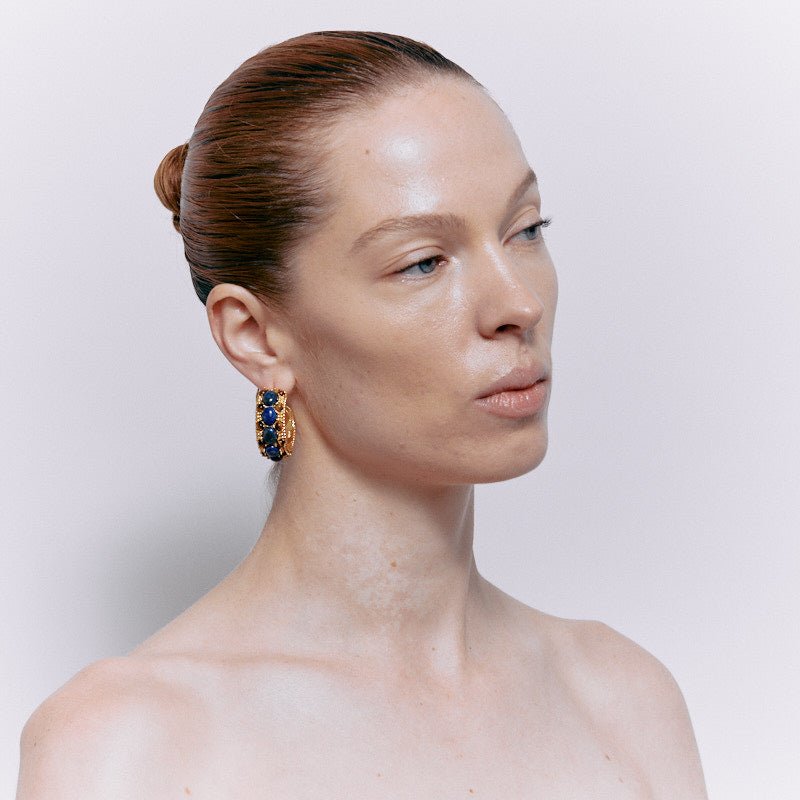 Lynette Earrings - 18K Gold Plated