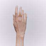 Mushussu Ring - 18K Gold Plated