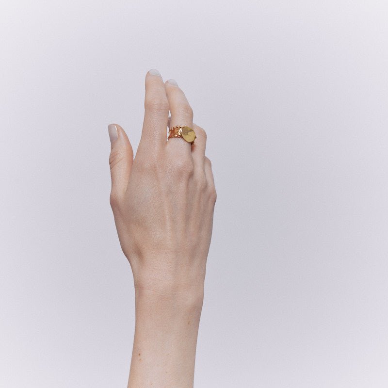 Amytis Ring - 18K Gold Plated