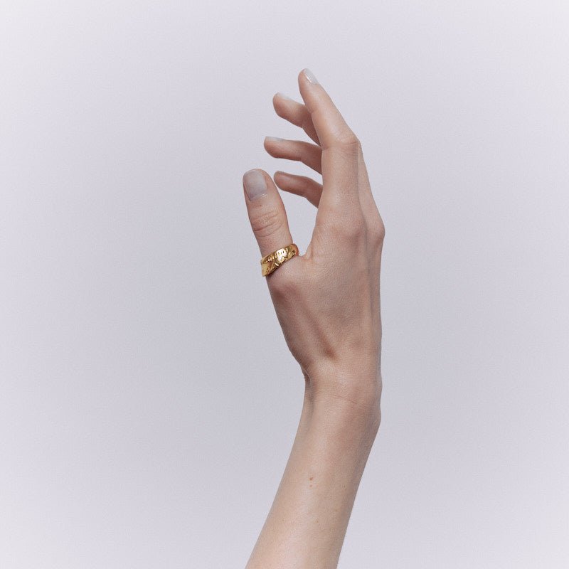 Puabi Ring - 18K Gold Plated