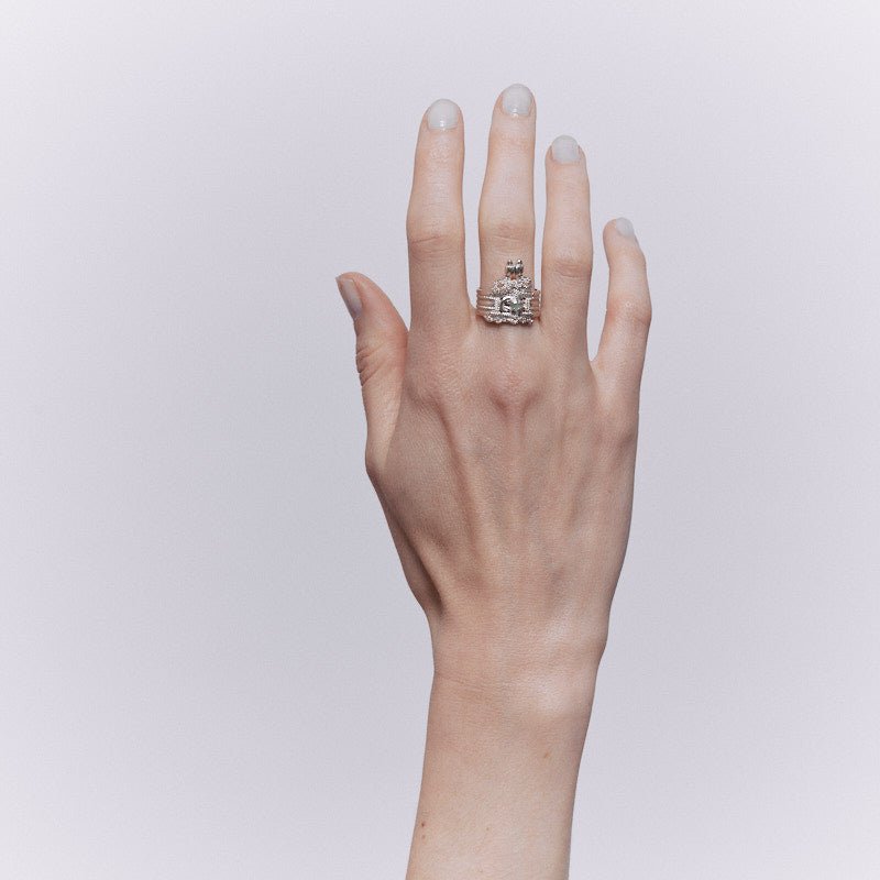 Mushussu Ring - Sterling Silver